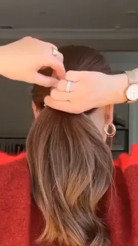 #fypシ sanggul rambut ❤️