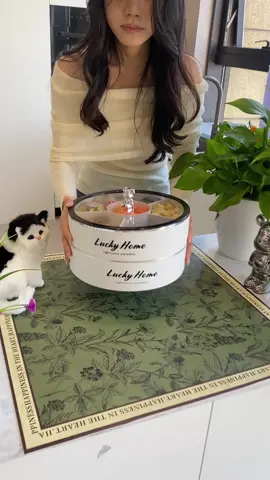 Khay đựng bánh mứt tết cao cấp #mingiadung #LearnOnTikTok 