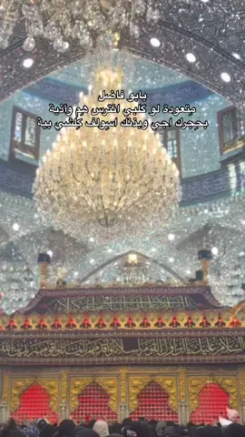 #يابوفاضل #متعودة #لو #كلبي #انترس #هم #اذيه #سرداب_قبر_ابالفظل_العباس_عليه_السلام #الامام_العباس_عليه_السلام #ابالفضل_العباس 