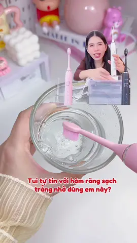 Bàn chải điện Brushie tui siuuu mê được c Hằng Du Mục và anh Quang Linh rì viu nè #banchaidien #banchaidienbrushie #brushie #goclamdep #unbox #unboxing #vzone #xuhuong #viral #thinhhanh #unboxcungna #fpy #fyp 