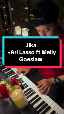 Jika 🎹🤍 ~ Ari Lasso ft Melly Goeslaw  #fyp #jika #mellygoeslaw #arilasso #pianocover #liriklagu #indomutiktok #jikamellygoeslow 