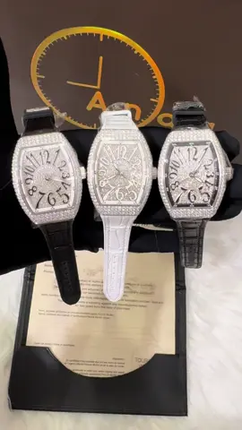 ⌚️New Franckmuller V32 เครื่อง auto ฝาหลังเปลือย ขนาด 32 mm full set 2024  ✅Aftersetting big diamond สวยแตกต่างจริงๆ ค่า  ✅ นัดรับตรวจแท้ได้เลยค่า  🔥20x.xxx🔥only  _______________ #franckmuller #franckmullerv32 #vanguard #luxurywatches #นาฬิกาหรู #นาฬิกาแบรนด์แท้ 