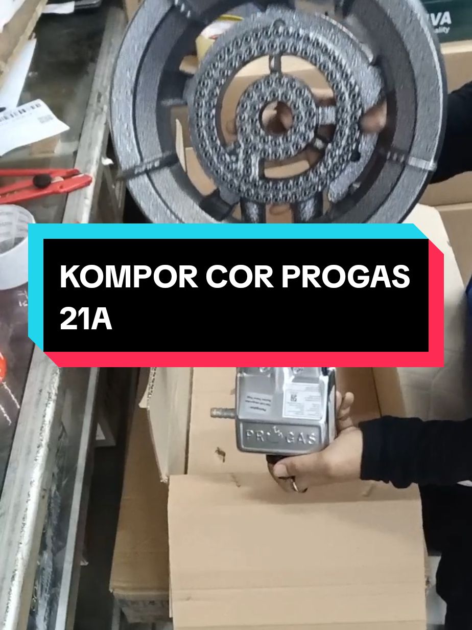 Kompor Cor 1 Tungku Progas P21A + Selang Regulator #promoguncang1111 #promo #diskontiktokshop #progas #komporprogas #komporcor  #fyp #foryou 