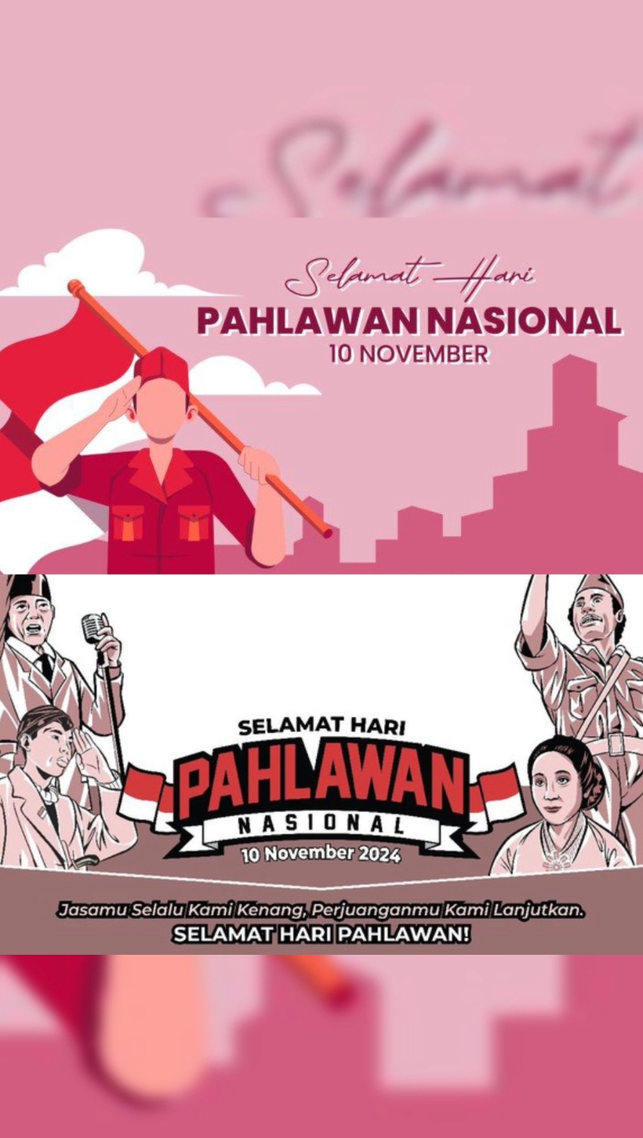 Hari Pahlawan atau Hari Pahlawan Nasional dapat merujuk pada sejumlah peringatan hari pahlawan nasional di berbagai negara. Hari Pahlawan sering diselenggarakan pada hari kelahiran pahlawan nasional maupun peringatan peristiwa yang mengantarkan mereka legenda jadi pahlawan. Dirayakan setiap 10 November untuk memperingati Pertempuran Surabaya antara milisi nasionalis Indonesia dan Sekutu, yang merupakan konflik bersenjata skala besar pertama antara Indonesia dan pasukan asing setelah Proklamasi Kemerdekaan Indonesia pada 17 Agustus 1945. . . . . selamat hari pahlawan 😊🙏 #semogabermanfaat #semogafyp #gofhistory #haripahlawanindonesia #haripahlawannasional2024  #pahlawan  #haripahlawan #jasapahlawan