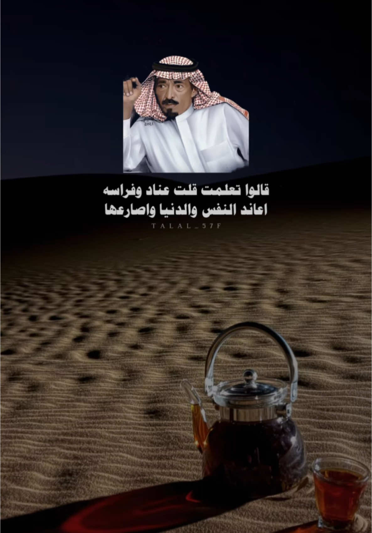 قالوا تعلمت قلت عناد وفراسه #رشيد_الزلامي #بدون_موسيقى #اكسبلور #شعر #شيلات #explore #fyp 