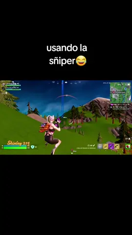 Modo sñipera😂😂 #fortniteclips #GamerGirl #fortnitehumor #sniper 