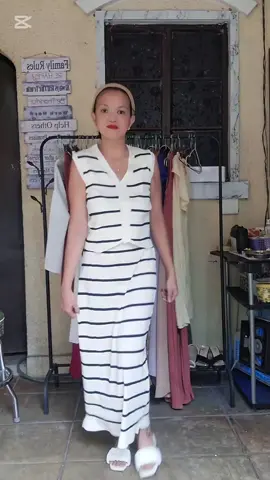 gaaaaandaaaaaa this terno vest and long skirt. #knittedterno #ternocoordinates #coordset #outfitgoals #OOTD 