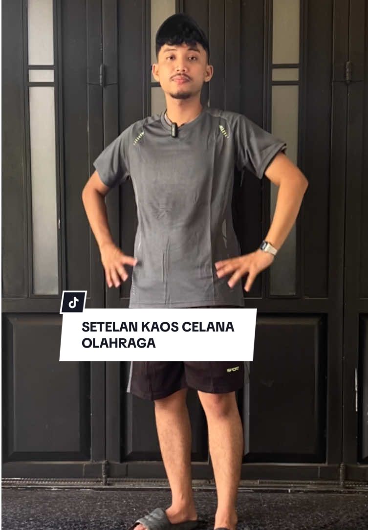 Satu set Setelan Celana dan Jersey by Kamb #setelanolahraga #jerseystelan #celanarunning #stelanolahraga #guncangpromo1111 