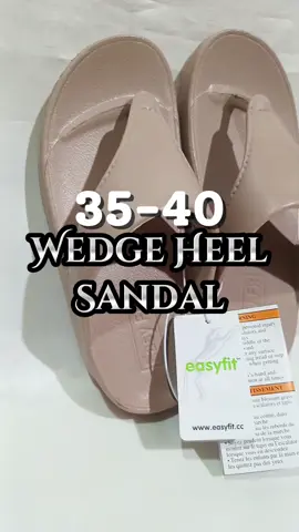 Easyfit Flip Flops for Women Wedge Heel Sandals 4.5cm EVA Comfort Slide Slippers Elegance Size 35-40.. #wedgesandals #wedge #womenssandals #fyp #slippers #foryou #trending #viral #foryou #womens #outfit #fashion #OOTD 