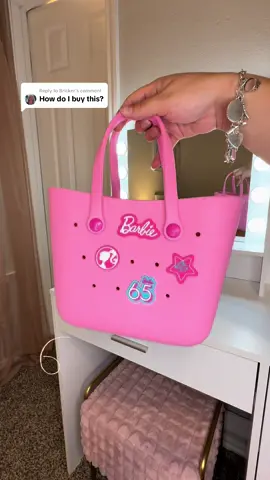 Replying to @Bricker link on the orange shopping cart ✨This mini barbie bogg bag is so cute✨  #CapCut #barbiegirl #barbieboggbag #kidsbag #cute #pinkasthethic #bogbag #barbie #fyp #TikTokShop #kidsbag #pink #toddlerbag #mini #miniboggbag