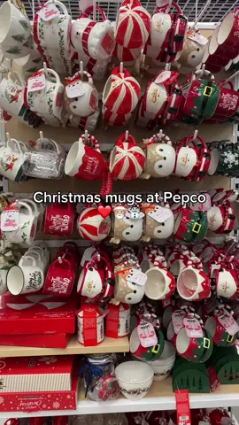 When you want to have THEM ALL! 😍😍😍 #pepco #mugs #christmas #winter #fyp
