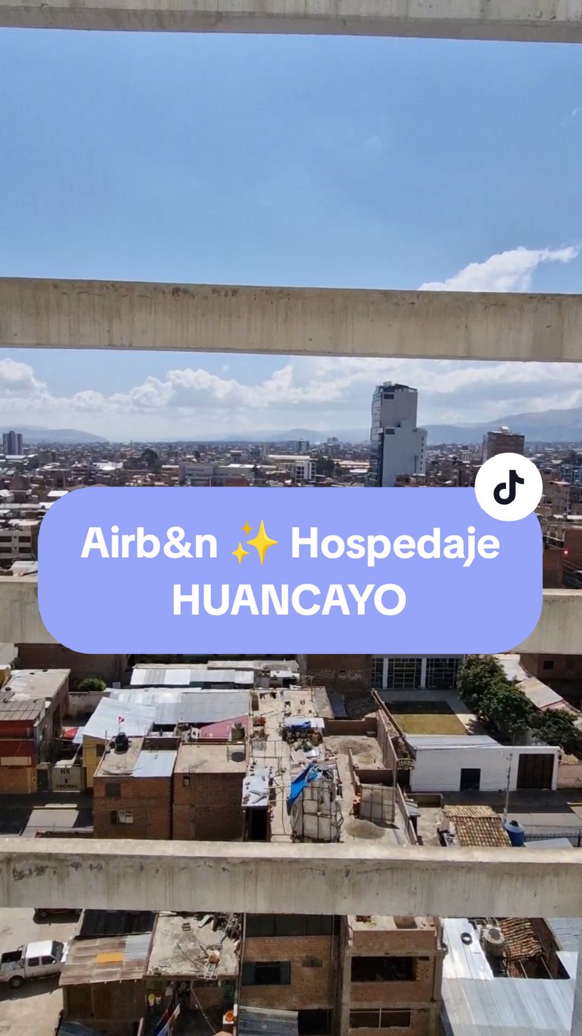 Les dejo este dato de hospedaje / air b&n en Huancayo, minidepartamento ubicado en el piso 11, cuenta con su cocina (indispensable en mis viajes) salita con tele, baño con agua caliente y dormitorio con tele también. tiene una linda vista :) el precio varia por temporadas, pero les dejo el enlace: https://es-l.airbnb.com/rooms/1111915012861717609?check_in=2024-11-11&check_out=2024-11-16&guests=1&adults=1&s=67&unique_share_id=3f03f8cf-7fcb-469e-af03-0951945632b8 #viaje #feriado #apec #nolaborable #vacaciones #viajar #viajes #huancayo #hospedaje #Airbnb #dato 