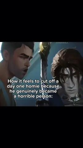Bro really changed 😔 . #orbismala #arcane #arcaneseason2 #arcaneedit #netflix #arcaneseason2episode1 #jinx #catvi #leageoflegends #riotgames #arcaneleagueoflegends #vii #arcanenetflix 