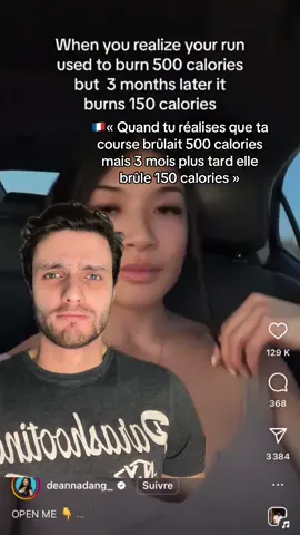 Courir brûle moins de calories avec le temps ?? #courir #calorie