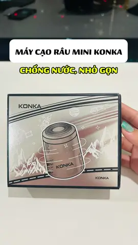 Máy cạo râu nhỏ bằng 2 ngón tay, dễ dàng vệ sinh, mang theo bên mình #nhaamberday #maycaorau 