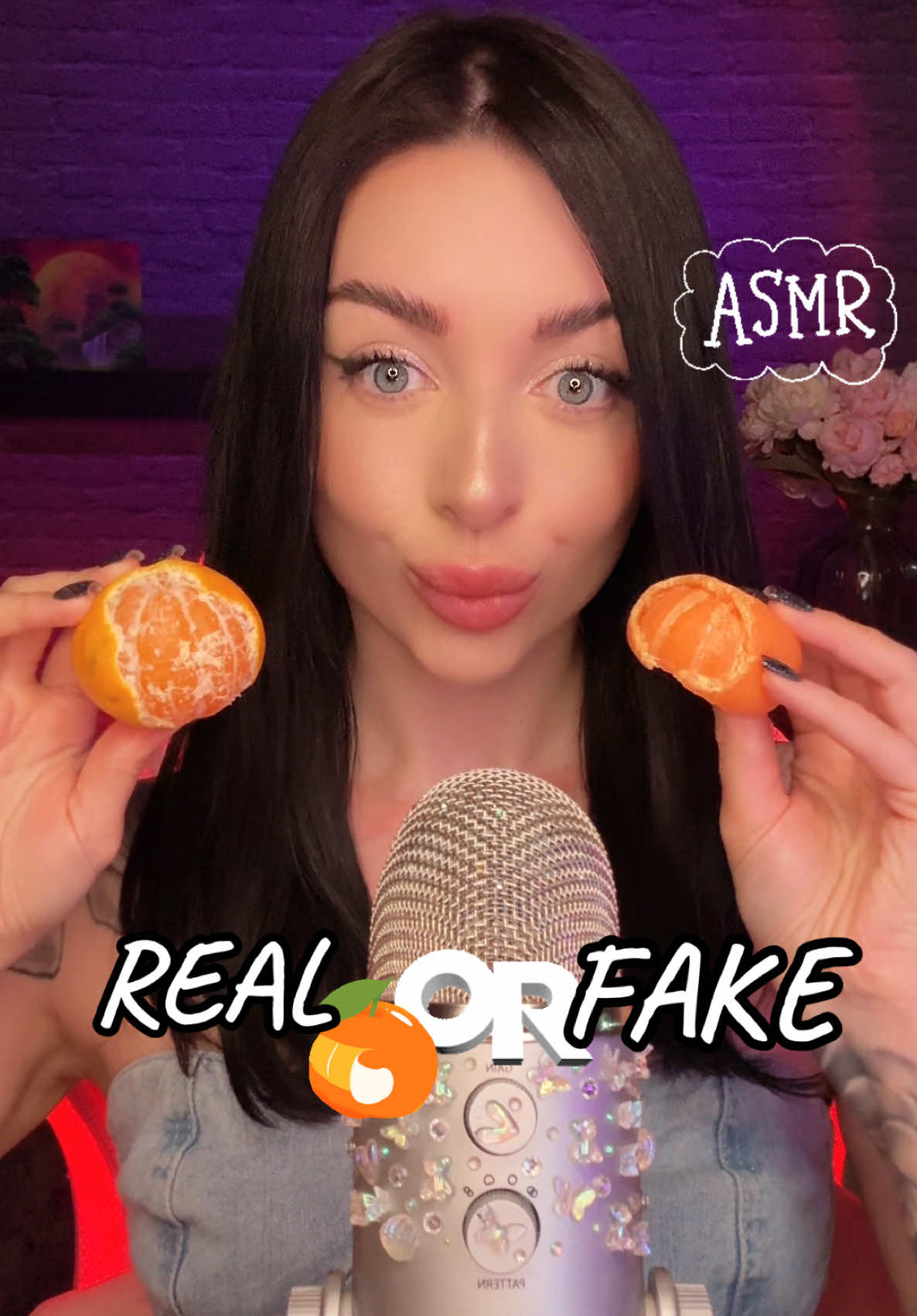 #recommendations#asmr REAL OR FAKE?🍊