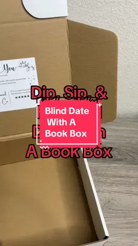 Dip, Sip, & Flip Blind Date With A Book Boxes are now available in my TikTok Shop. #tiktokshopblackfriday #blinddatewithabook #BookTok #bookboxes #booktokfyp #giftsforbooklovers #BookRecommendations #christmasgiftideas #booklover 