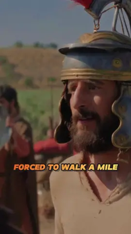 Experience Jesus’ teaching on going the extra mile in this impactful scene from The Chosen, based on Matthew 5:41. #ExtraMile #FaithJourney #TheChosen