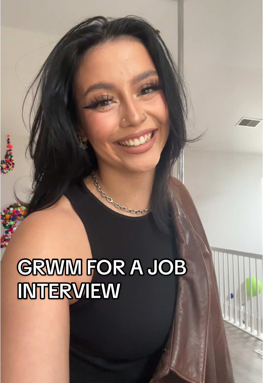 job interview at ulta 😭😭 so geateful for this opportunity I hope I get the job!! #makeup #grwm