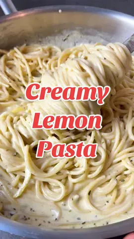 One Pot Creamy Lemon Pasta 🍋💛 This is too good! You have to try this ❤️‍🔥 Full measurments and instructions are in our Ultimate One Pot Cookbook 📝 Lots of love  #pasta #foodies #tiktokfood 