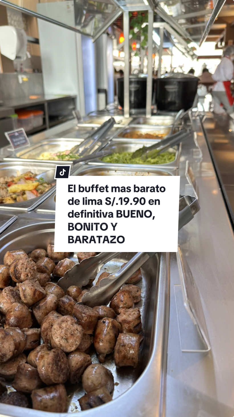 Para los amantes del buffet llegó “El Asado Argentino” a S/.19.90.😮‍💨 6 locales:  📍Barranco: Av. República de Panamá 210 📍Chorrillos: Av. Prol. Huaylas 400 con Jiron Quilla 📍Comas: Av. Túpac Amaru 3805 📍Villa El Salvador: Jirón Velasco Alvarado 681 📍Breña: Av. Venezuela 1180 📍Lurín: Nuevo Lurín, 2° Etapa Km. 40 (¡Búscalos en Google como “el asado argentino”!) Buffet con cortes de carne: •	Promo 2x119.90: Válido de lunes a jueves. •	Promo 2x129.90: Válido de viernes a domingo. 	 Buffet criollo: • ⁠Buffet ilimitado a 19.90: Válido todos los días, todo noviembre. Incluye: criollos, pastas, guarniciones, causas, ensaladas, postres, ¡y más! Hashtags: #buffet #elasadosrgentino #buffetilimitado #asadoargentino #buffetperu #buffetenlima #parrillaperu #amantesdelacarne