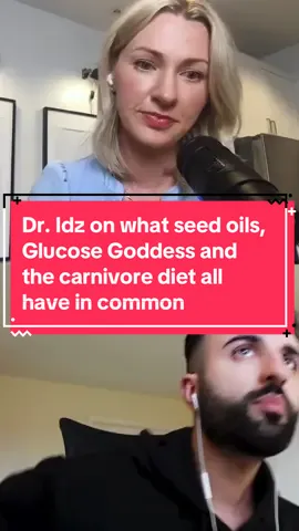 @Dr Idz (MBBS, MRes, Dip IBLM) on seed oils, Glucose Goddess,  carnivore diet and MUCH MORE. Tune into my podcast Bite Back with Abbey Sharp for the full episode and to hear our top red flags for spotting nutrition BS🚩#carnivorediet #glucosegoddess #glucosespikes #bloodsugarbalance #seedoils #dridz #misinformation 