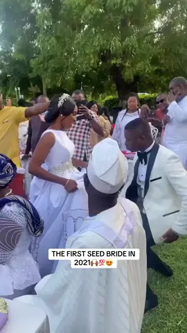 This is tge first Seed Bride couple in 2021💯🫶🏾🙏🏿 #seedbride #seedbride2021 #weddinginspo #weddinggown #weddinggoals 