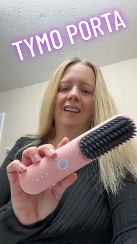 TYMO PORTA!!! Convenient, small with carrying case. Use in your car anywhere. Recharge with Usb-C! @TYMO BEAUTY US #tymo #tymobeauty #hair #straighthair #tymoporta #hairstraightner 