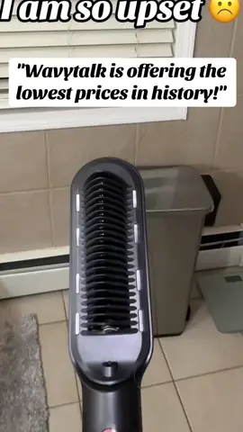 This Pro steam hair straightening brush is amazing. Grab this amazing deal #TikTokShopBlackFriday #tiktokshopcybermonday #blackfridayearlydeals #cybermonday #cybermondaydeal #cybermondaydeal #blackfridaysale #wavytalkhair #wavytalk #waivytalkbrush #hairstraightener #steamstraightener #hairstraightenerbrush 