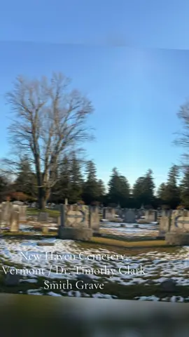 New Haven Cemetery, Vermont. Dr. Clark Smith grave. #newhavencemetery #newhavencemeteryvermont #drclarksmithgrave #uniquegrave #vermont #vermonttok #thisisvermont #vermonttiktok #vermontlife #vermonttok #vermontiabeautiful #cemetery #nature #wheremysoilisatpeace 