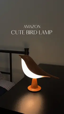 Best lamp ever from amazon!! #lamp #cutelamp #lampbedside #lampdesign #birdlamp #amazonfinds 