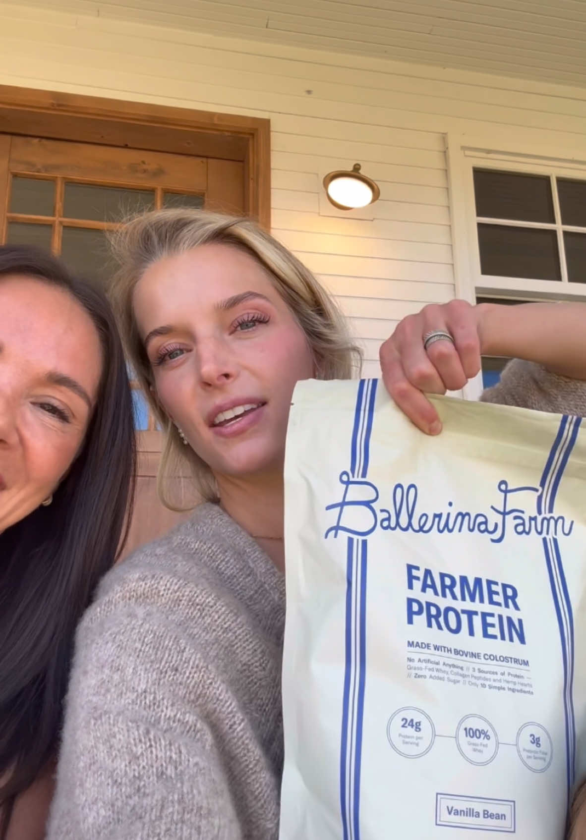 Sat down with our nutritionist to talk about every ingredient in the protein powder! Tanna, thank you for making this dream a reality. ♥️ Protein powder is restocked on the website! ✨✨✨ @Ballerina Farm Store 