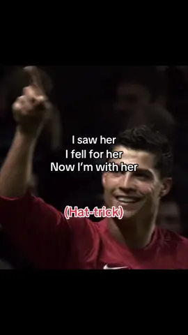 aura #football #ronaldo #hatrick #her