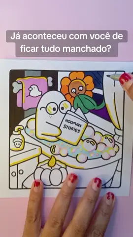 Diquinha rápida para vocês. Lembrem-se sempre, você pinta para relaxar e acalmar a sua mente, e não para atingir a perfeição. Claro que com repetição a sua habilidade aumenta. #touch #bobbiegoods #spookycute #bobbiegoodscoloringbook #bobbie 