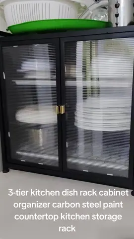 dish rack cabinet 2-3 tier