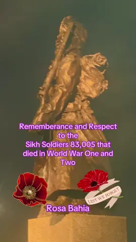 #sikhism #uksikh #smethwick #rememberance #rememberanceday #rememberanceday #canadasikh #punjabi #respect #honor #worldwar1 #worldwar2 #indiatikto #sikhhistory #🇮🇳🇮🇳 #poppy #gurunanak #waheguru #britishhistory #blackhistory #americansikh #sikhworldwide 