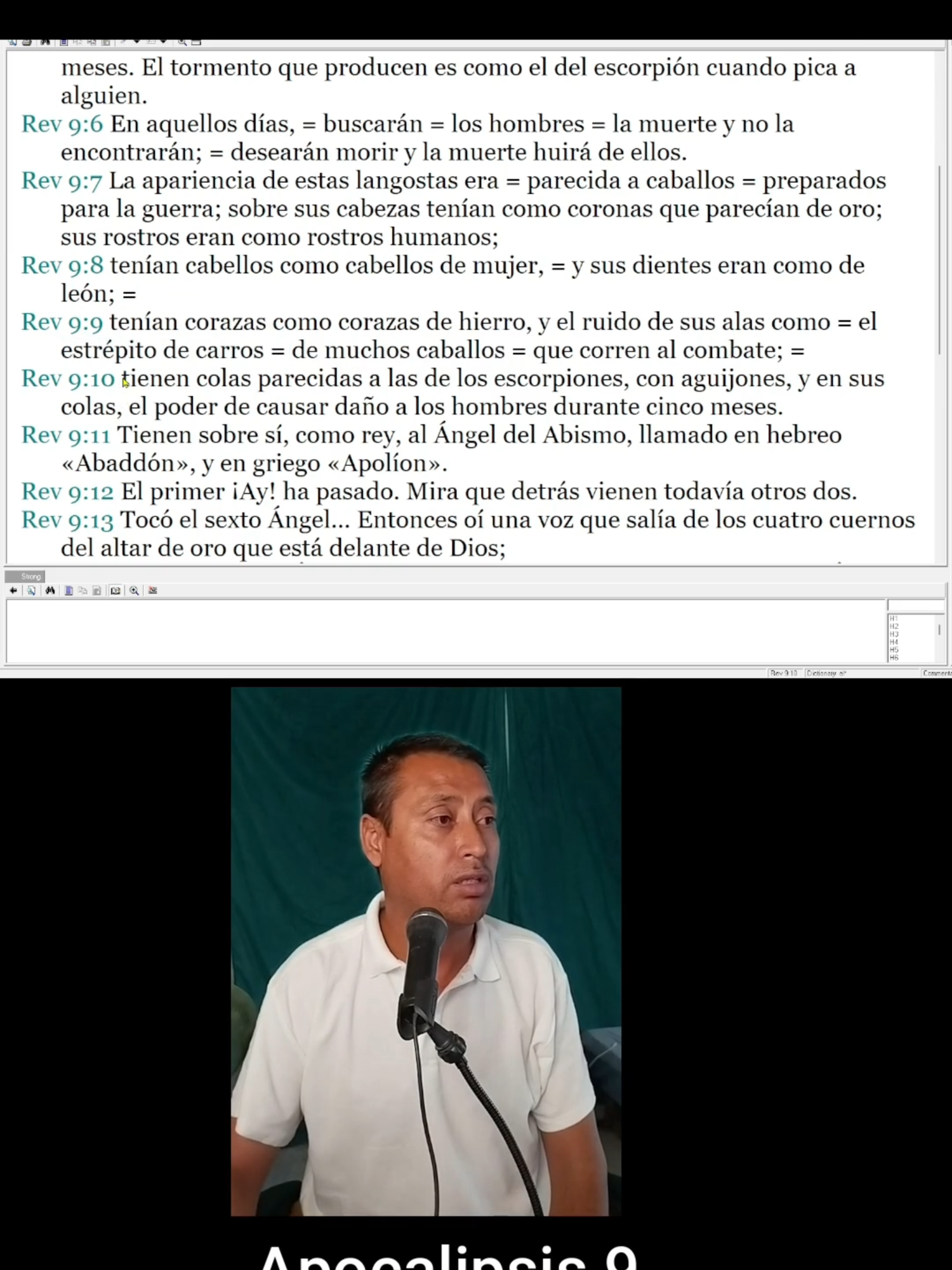 profecia primer hay llegada del angel del abismo