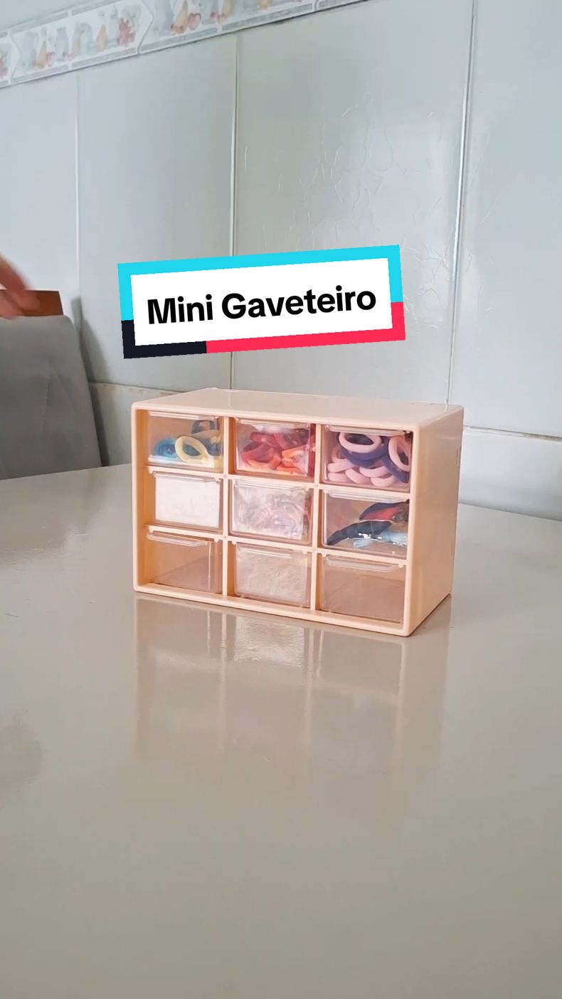 Mini Gaveteiro para acessórios de bebê, muito prático #acessorios #compras #shopee #cabelo #gaveteiro #bebê #maternidade #menina 