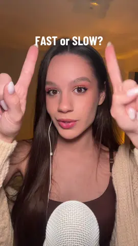 FAST vs SLOW ASMR?🐜🐜🐜  #asmr #asmrsounds #asmrtiktoks #asmrvideo #squishy #asmrsound #asmrtiktok #asmrtriggers #asmr_tingles #asmrmouthsounds #mouthsounds #mouthsoundsasmr #licking #tapping #scratching #asmrtapping #asmrtappingsounds 