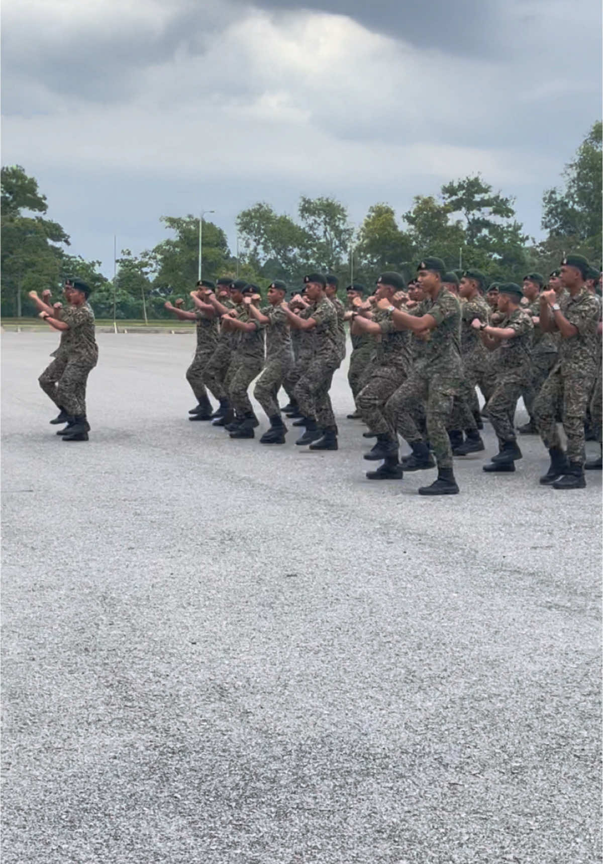 War Cry performance by RMC students.  We were very excited to see this performance! #rmc #warcry #students #teacher 