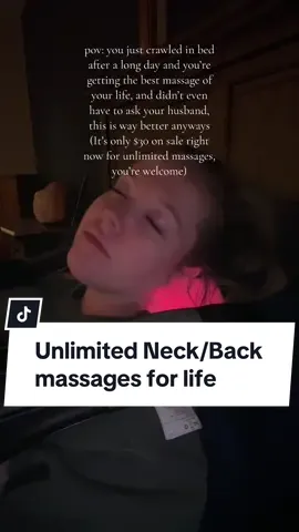 This neck massager is unimaginably amazing, you NEED this in your life! Treat yourself! You deserve this everyday too🙌🏼 unlimited massages for $30 on sale right now!!!!! #creatorsearchinsights #neckmassage #neckmassager #shiatsumassage #backmassage #backmassager #massage #neckmassagerwithheat #massager #tiktokshopblackfriday #tiktokshopcybermonday #tiktokshopholidaydeals 