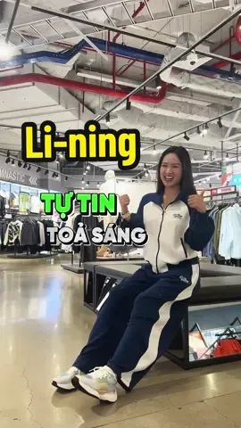 Tui cứ nghĩ mặc set đồ gió nỉ sẽ bị dìm dáng cho đến khi mặc set đồ gió nỉ trong BST thu đông của Li-Ning mọi người ạ 🤩#BSTthudong #LiningVN #trangthuyday
