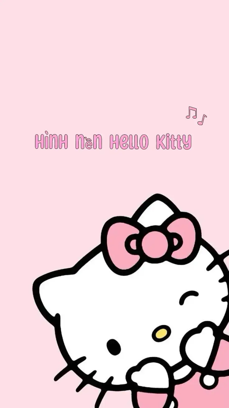 hình nền hello kitty siêu cute 😭💗#hello#kitty #cute #emyeuanh 