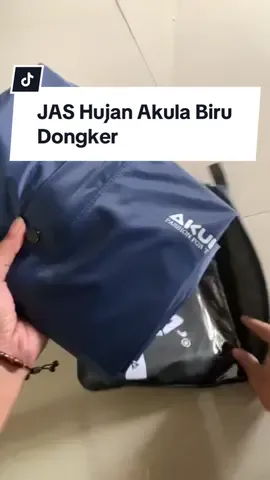 Jas Hujan Akula Biru dongker#Akula #jashujan #novemberrain #gajian #promoguncang11111 