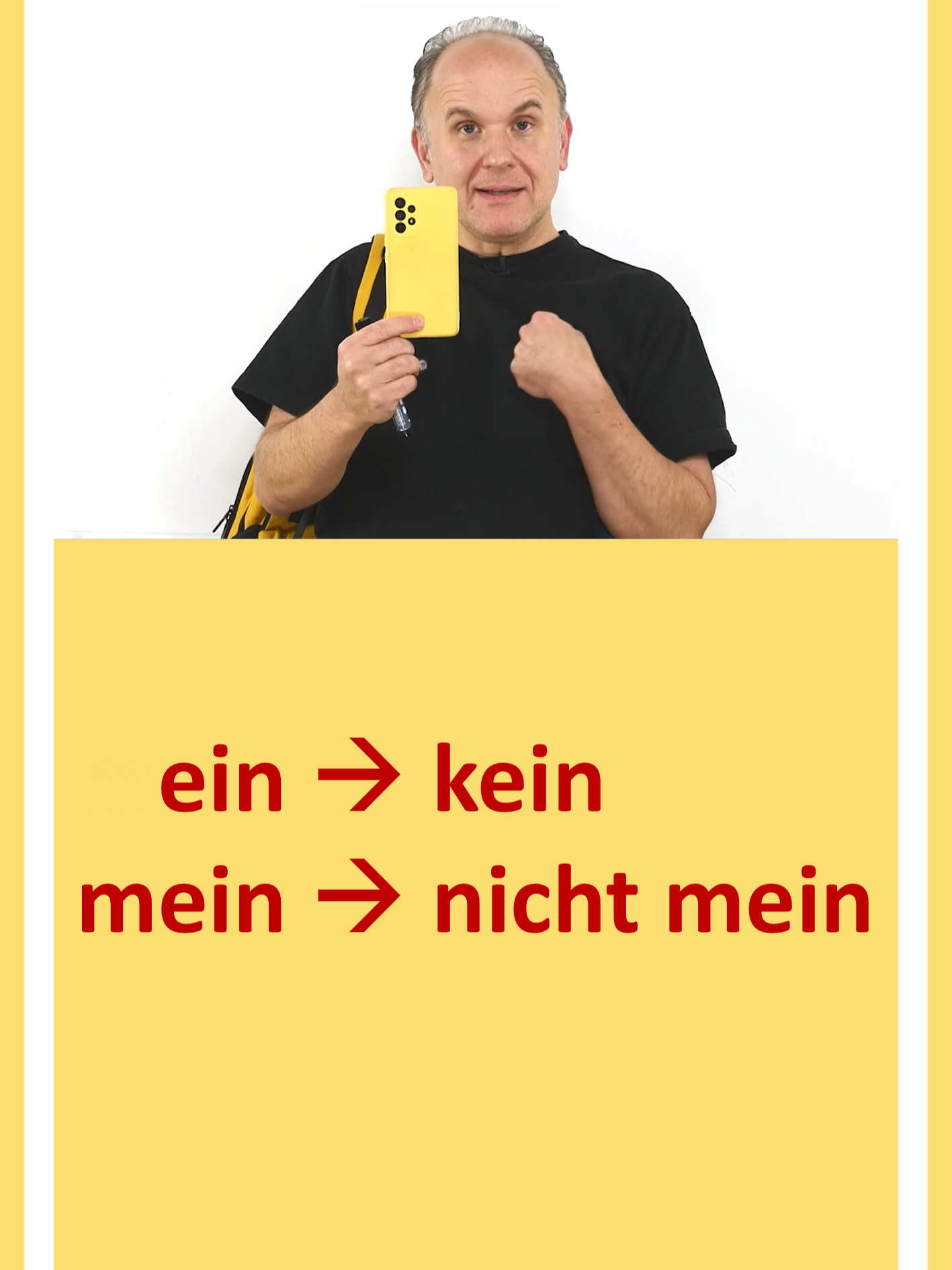 KEIN oder NICHT When do you use 