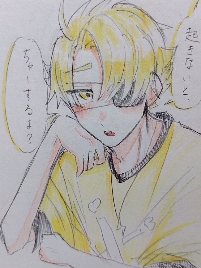 cpコメ🙅‍♀️この2人ほんと好き……🫶🫶🫶#カラフルピーチ #からぴち #イラスト #たっつん #じゃぱぱ 