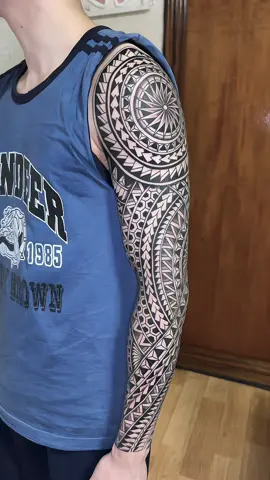 Hoàn thiện kín tay maori #tattoo #datmatattoo #xuhuongtiktok #xuhuong2024 #nhatco #hinhxamdep #xamhinhnghethuat #korea #daegu #maori 