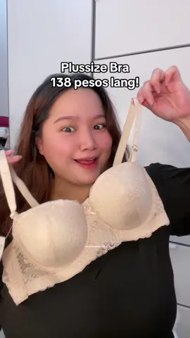 Plussize Bra 138 pesos lang! #plussizebra #braforplussize #bra #comfybra 