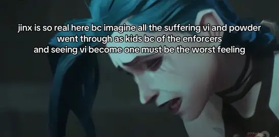 JINX GLAZER FOR LIFE 💔 || #JINX ||  #arcane #arcaneseason2 #vi #powder #jinx #fyp #crashout