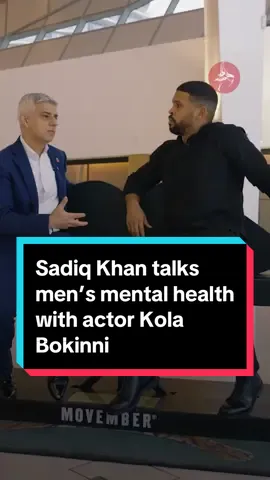 Mayor of London Sadiq Khan and actor Kola Bokinni sit down to chat about why men struggle to talk about their feelings. #sadiqkhan #londonnews #movember #MentalHealth #mentalhealthmatters 